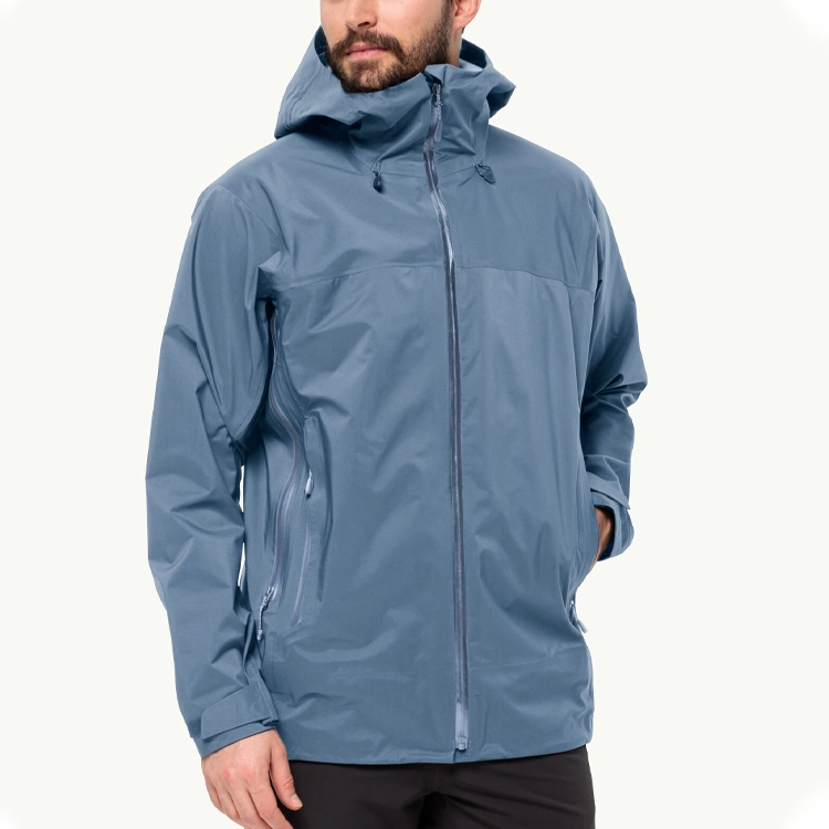 Men's Professional Running Waterproof Breathable Jacket Lightweight Reflective Tracking Sports Fitness Windproof Jacket for Men 1