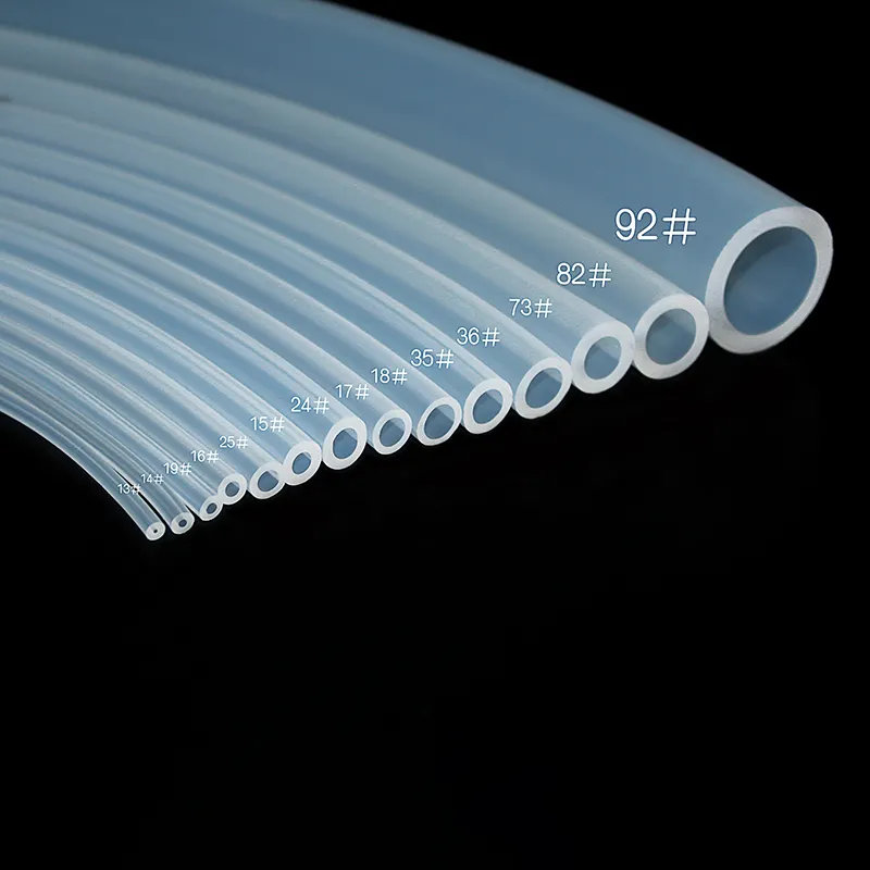 Custom Silicone Hose Peristaltic Pump Silicone Tube Ruixiang Brand FDA/LFGB/REACH/ROHS/biocompatibility Testing 5