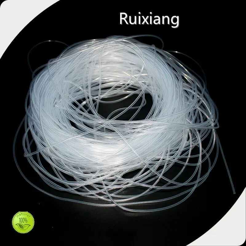 Tubo médico de alta calidad, tubo de silicona de diámetro pequeño transparente/personalizado marca Ruixiang 1