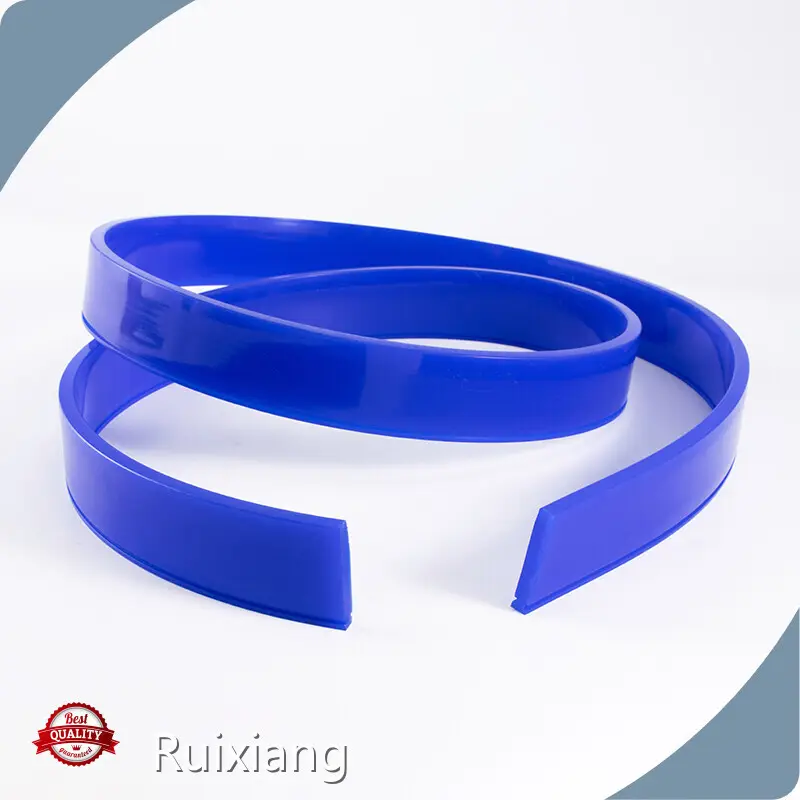 Bandes de caoutchouc de silicone haute température Bande plate en silicone Bande d'étanchéité en silicone Marque Ruixiang Sac PE + carton / selon vos besoins 1
