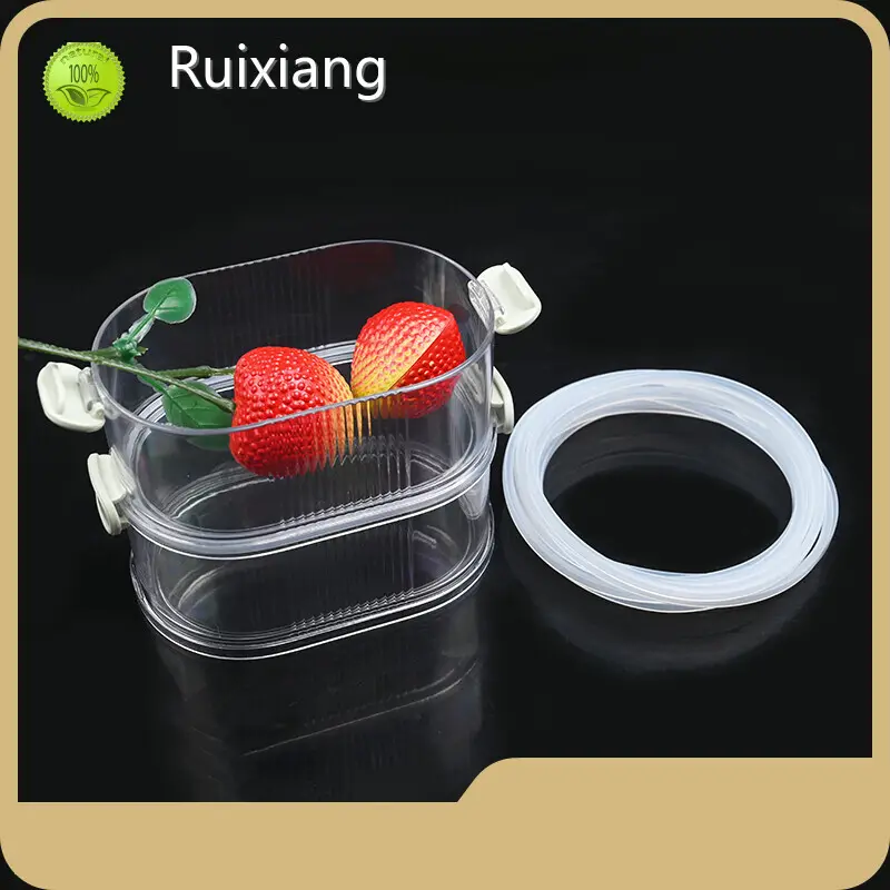 Silicone Rubber O Ring Factory for Medical Ruixiang PE Bag+carton /as Your Requirement 1
