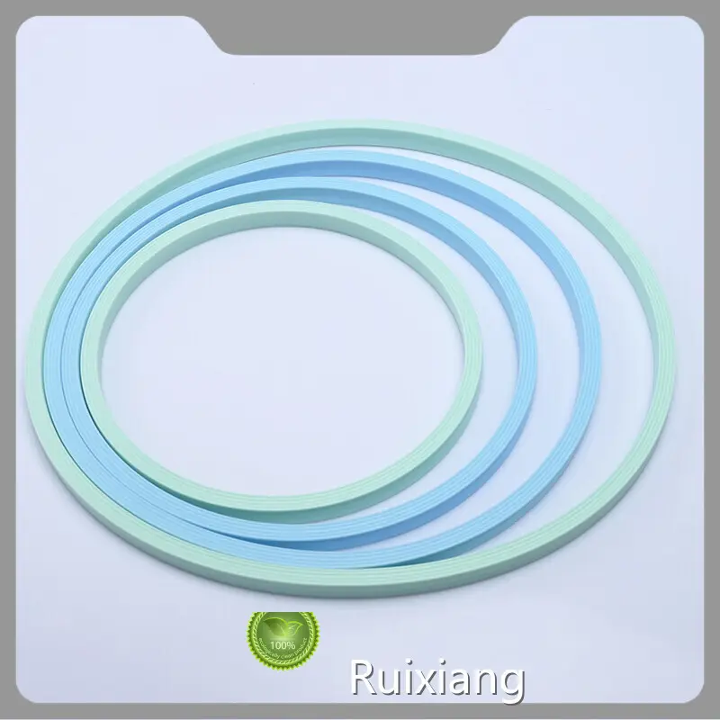 OEM Silicone Rubber O Ring Ruixiang FDA/LFGB/REACH/ROHS/biocompatibility Testing 1