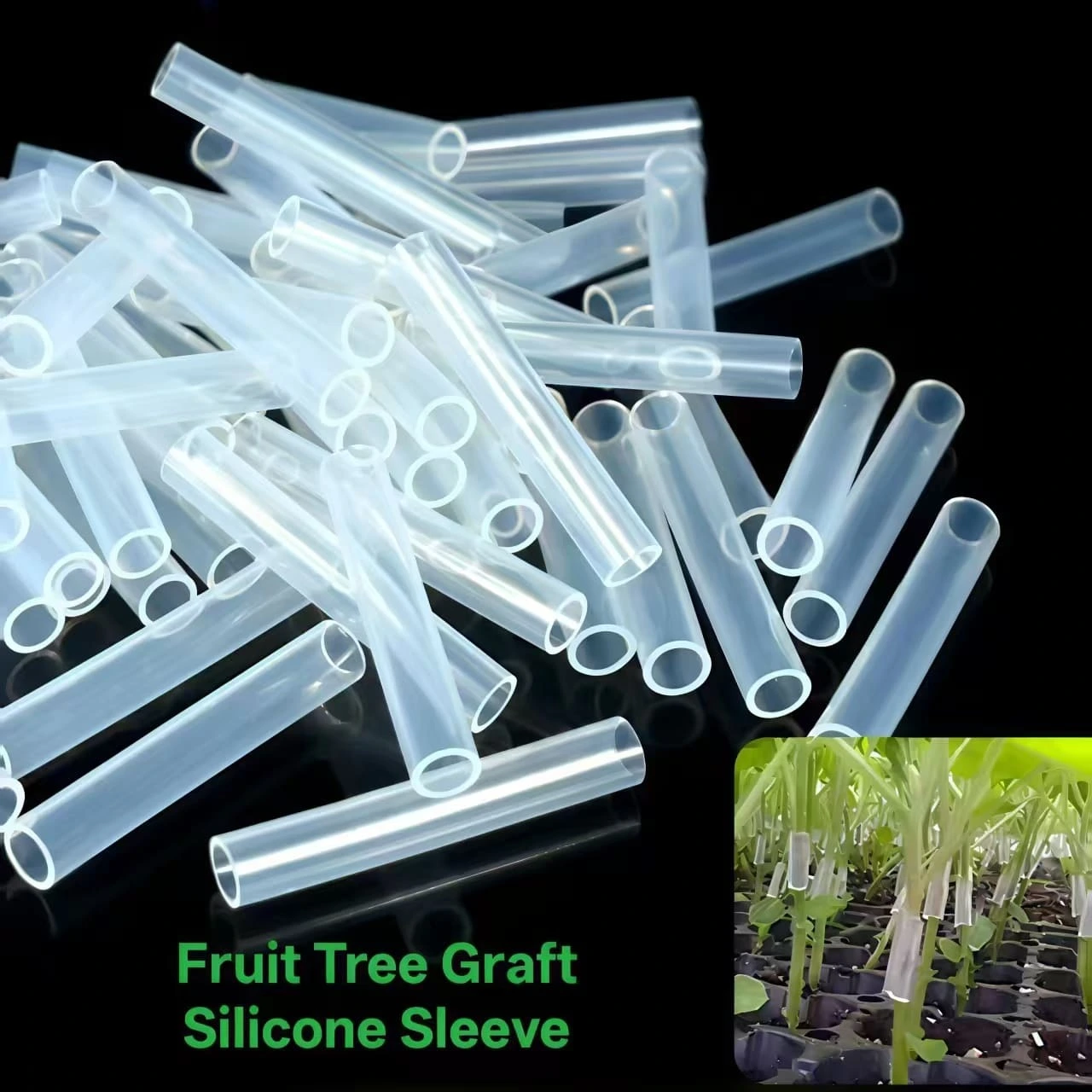 Fruit tree graft silicone sleeve 1