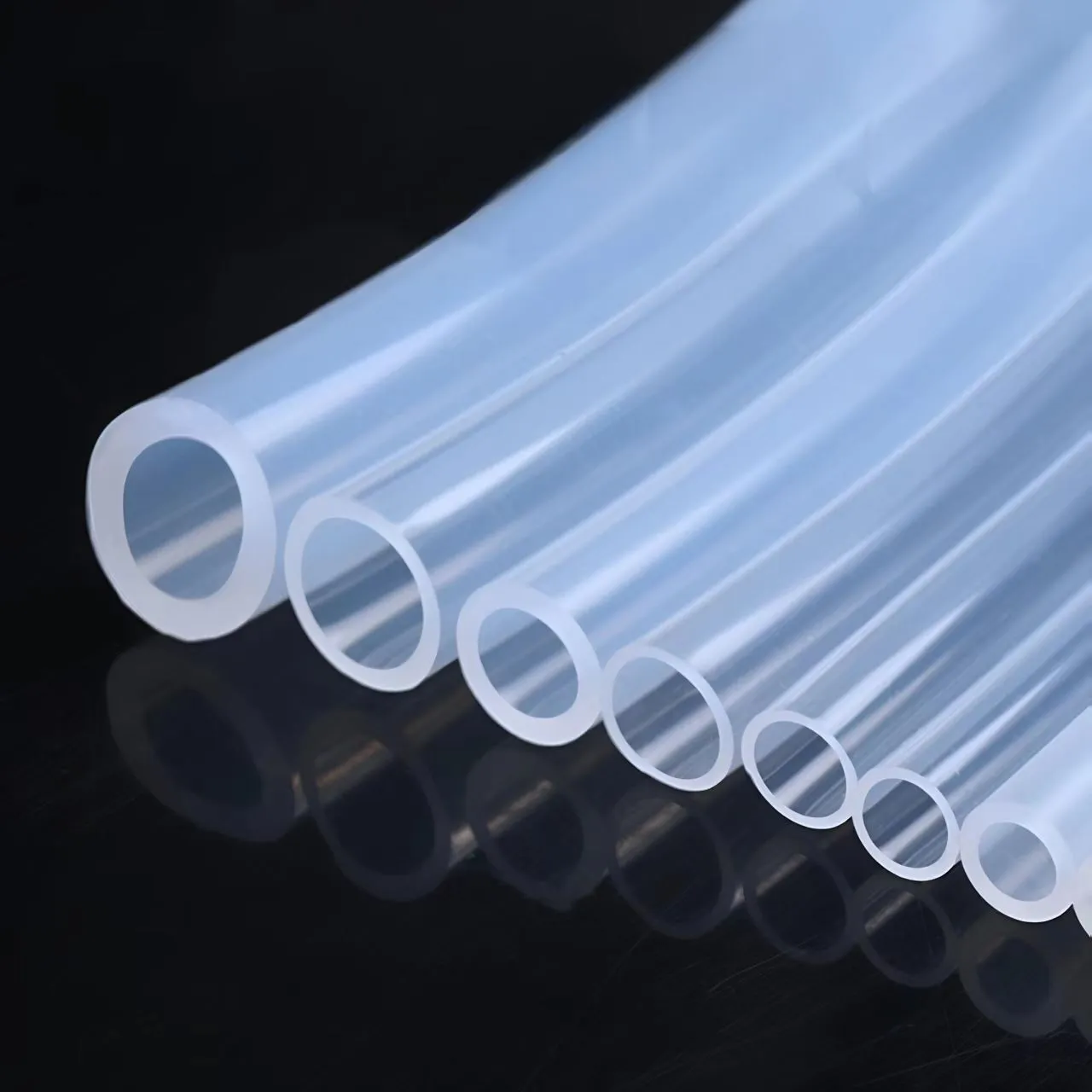 Silicone connection tubes for the cooling and heating systems 1