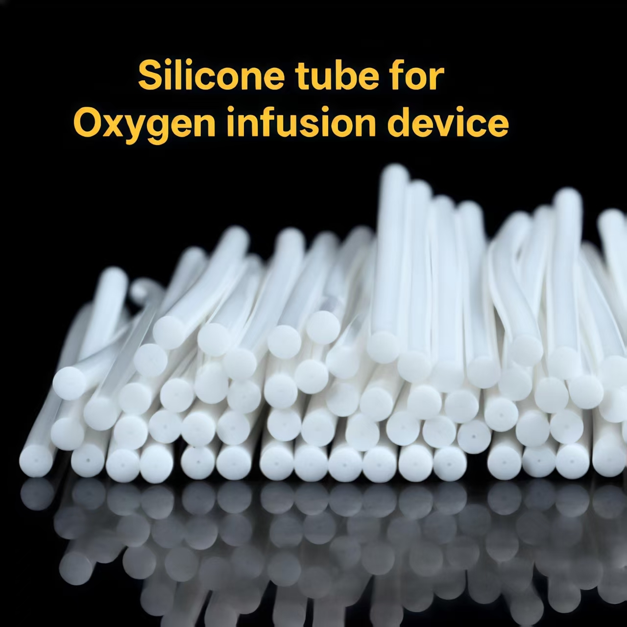 Tube en silicone pour injecteur d&#39;oxygène 1
