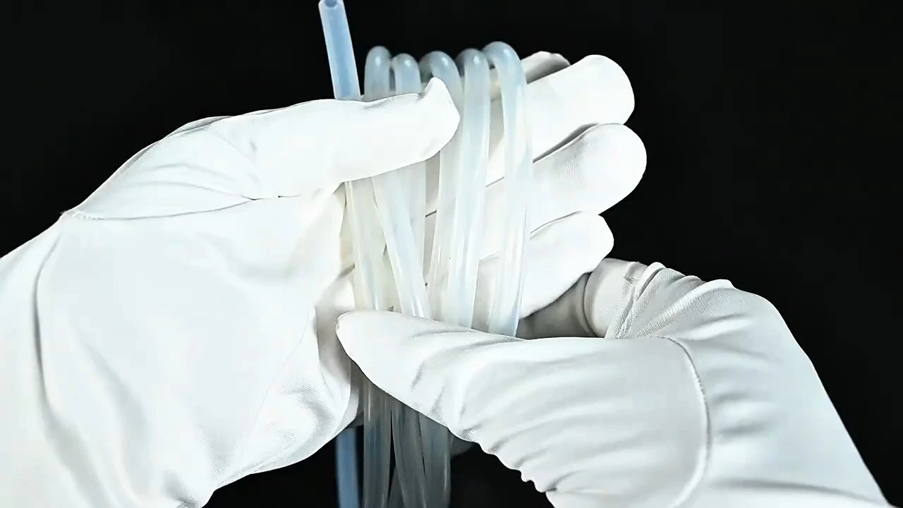 Tubo de caucho de silicona resistente a altas temperaturas de hasta 200 °C 1