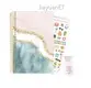 Spiral Calendar Notebook with Stickers Bookmarks-1 1