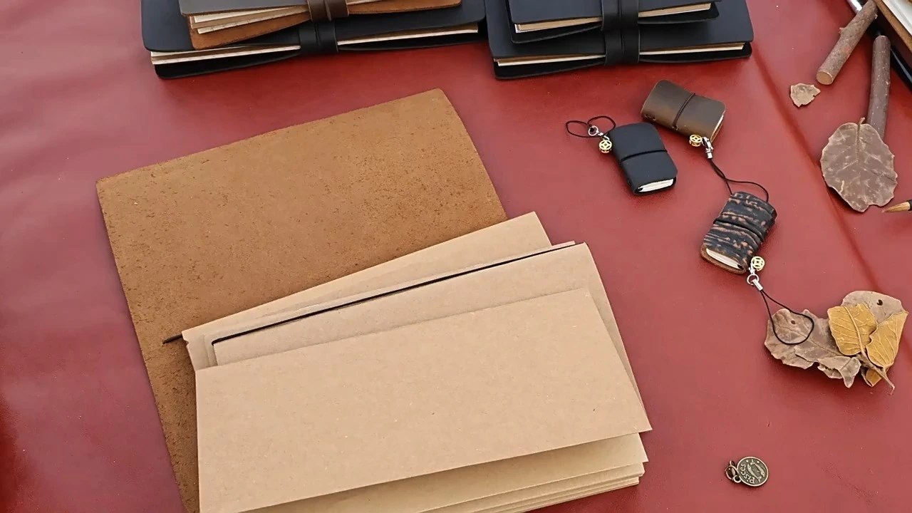Artisan Crafted Vintage Pull-Up Leather Traveler's Notebook 1