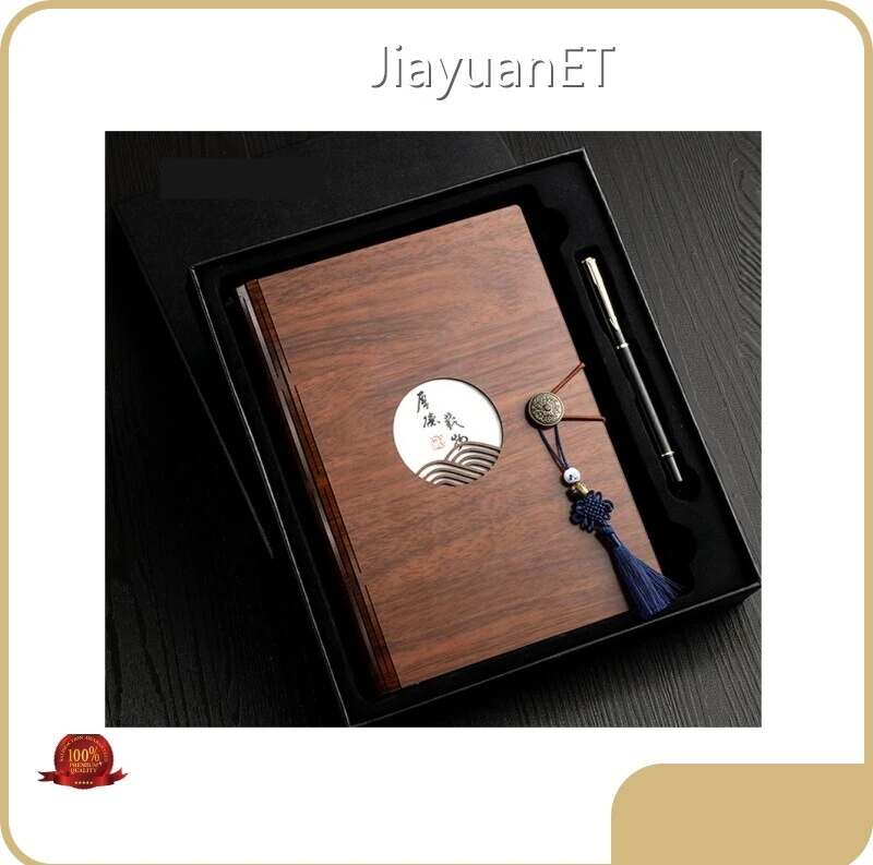 Company Journal Writing Notebook Wooden by JiayuanET 1