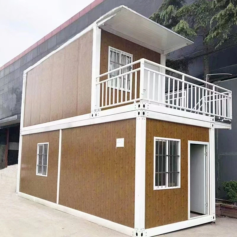 Suppliers Custom 2 3 Bedroom Luxury Prefab Movable Flat Pack Container House Prefabricated Living Home with Trailer Hitch 1