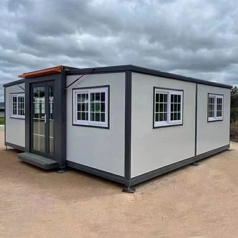 Conteneur extensible moderne de vente directe d'usine, maison préfabriquée sur roues à vendre 1