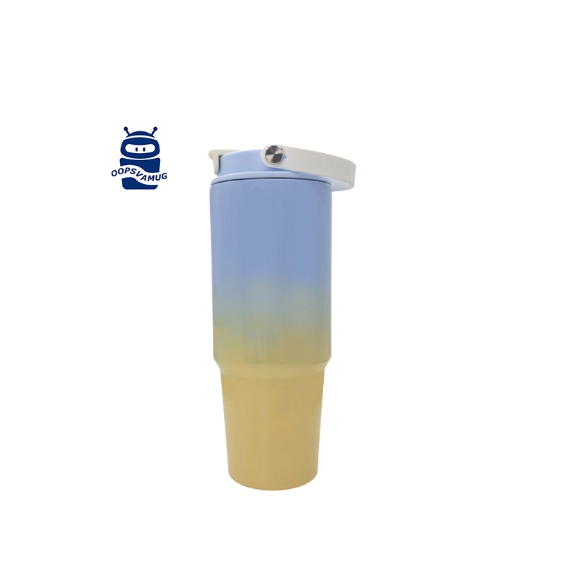 Vasos aislados personalizados de 40 oz de acero inoxidable 1