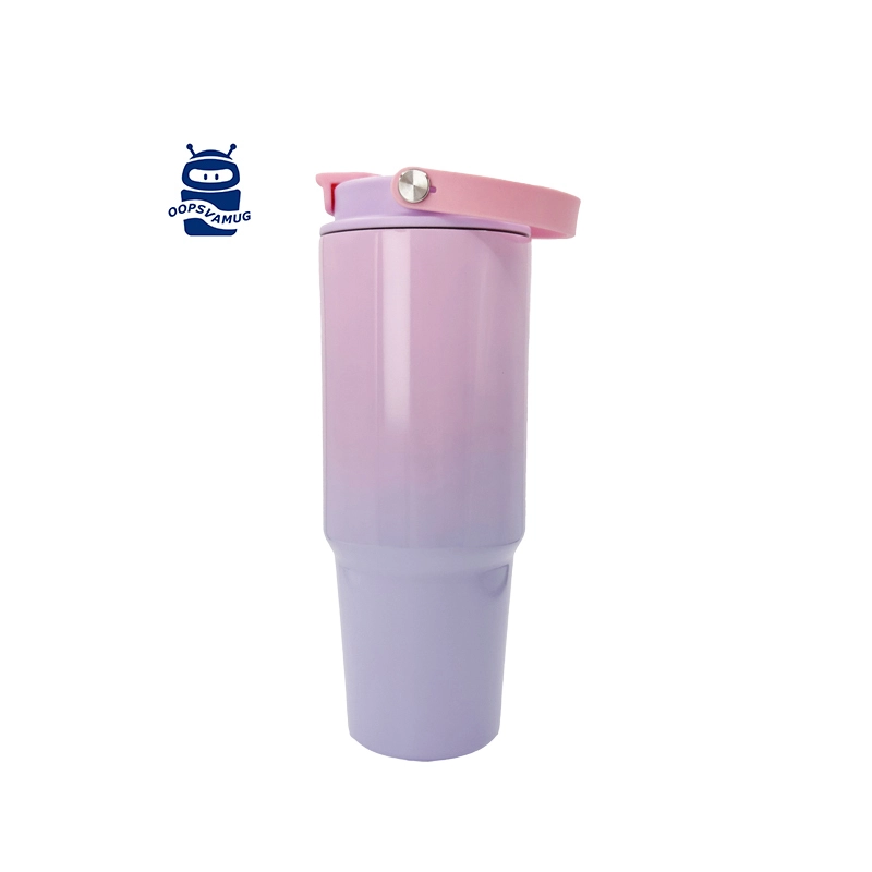 Vaso de vino de acero inoxidable con asa 32 oz 1