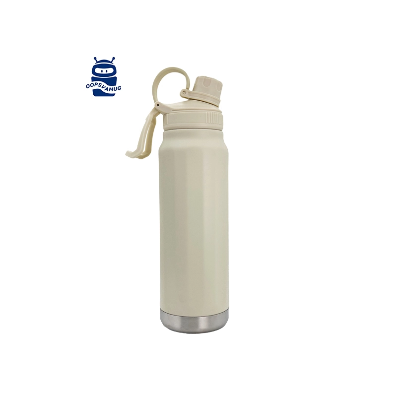 Botella deportiva de acero inoxidable de boca ancha 1