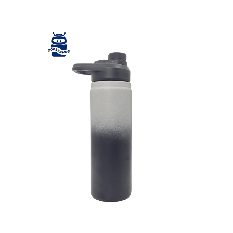 Insulated Sport Bottle with Replaceable Lids 1