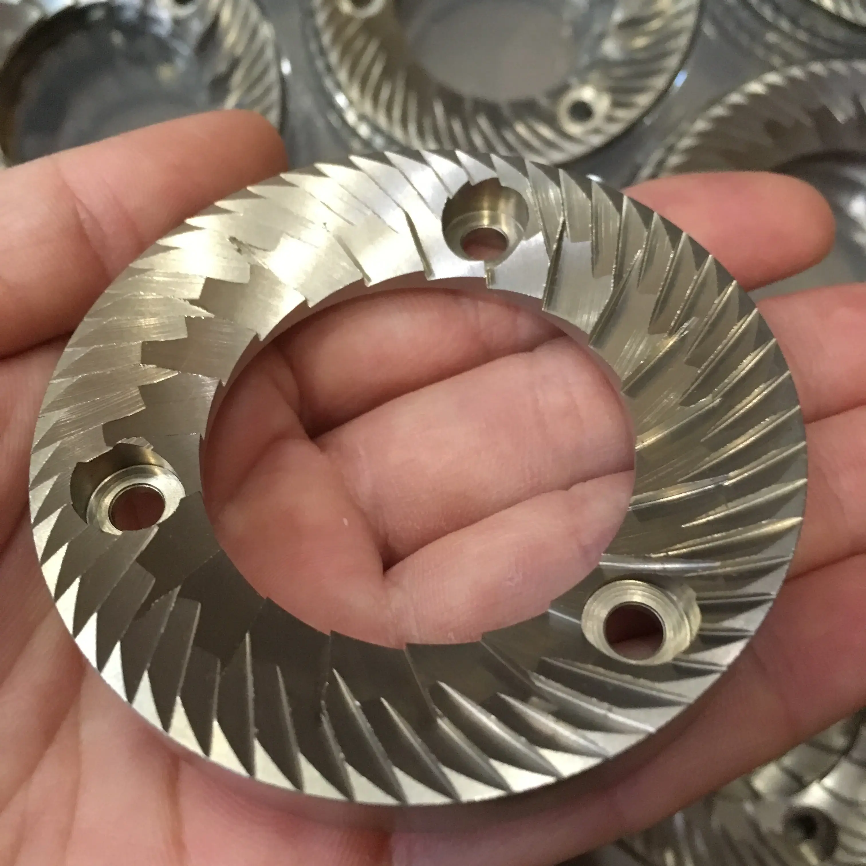 83mm Flat Burr Grinder SUS420-64X8.5-20 - for Agriculture - FFDBURR 4