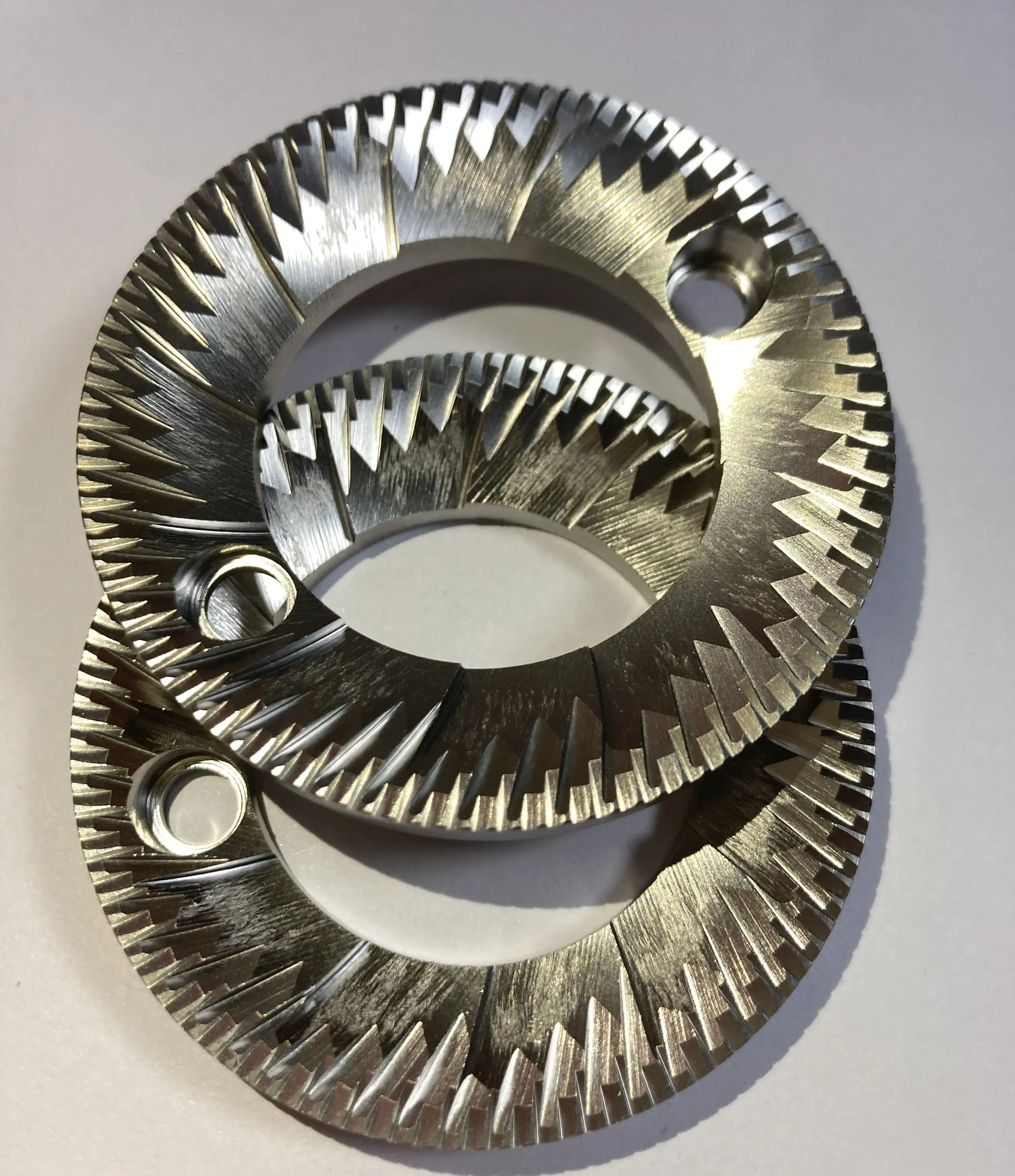 Molinillo de café eléctrico para verter, molinillo de café filtrado por goteo, juego de rebabas de rueda plana tipo 59,5mm 60mm 1