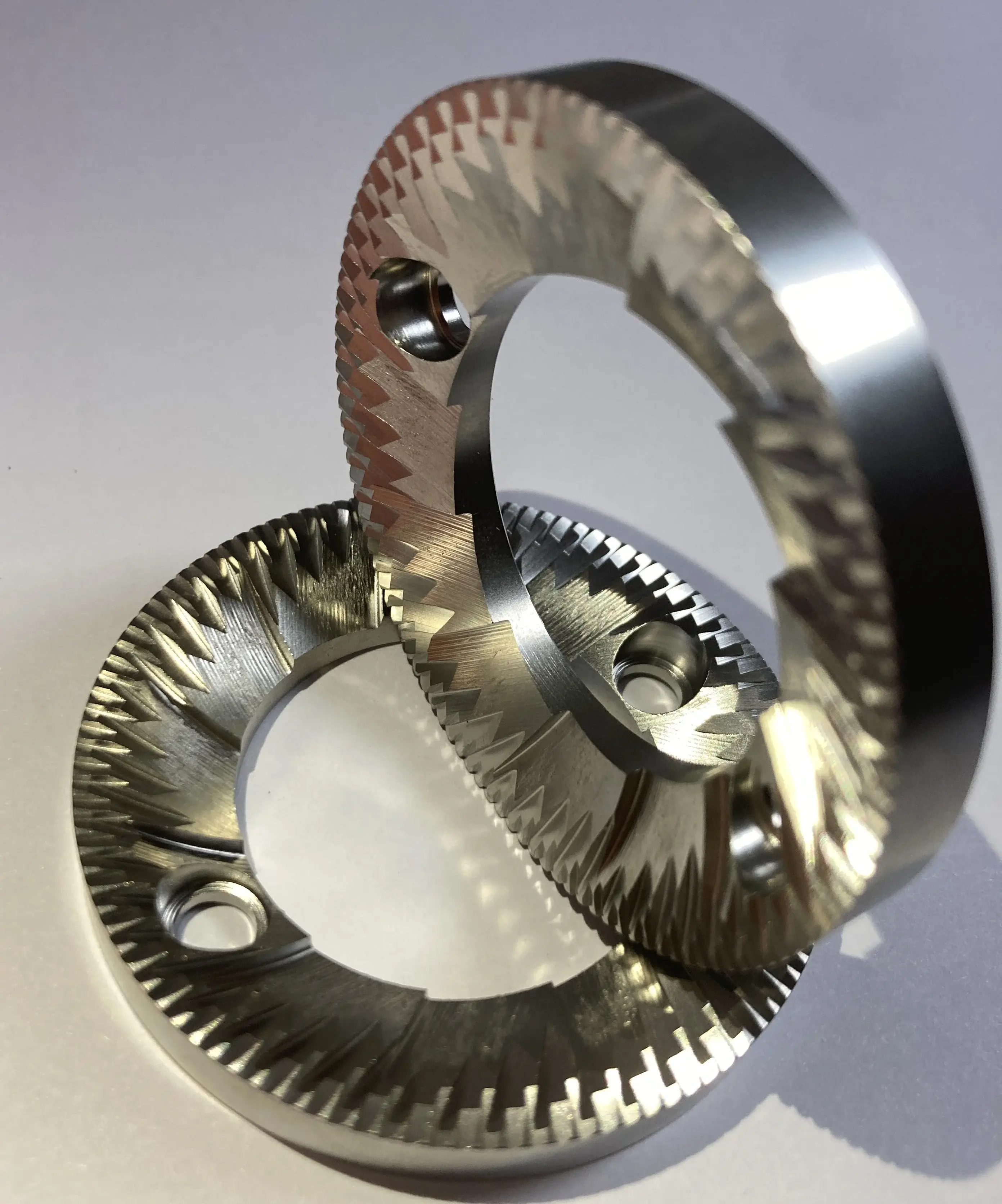 Coffee Grinder Burr 59.5MM Flat Wheel Burr Stainless Steel 420with Custom Services 3