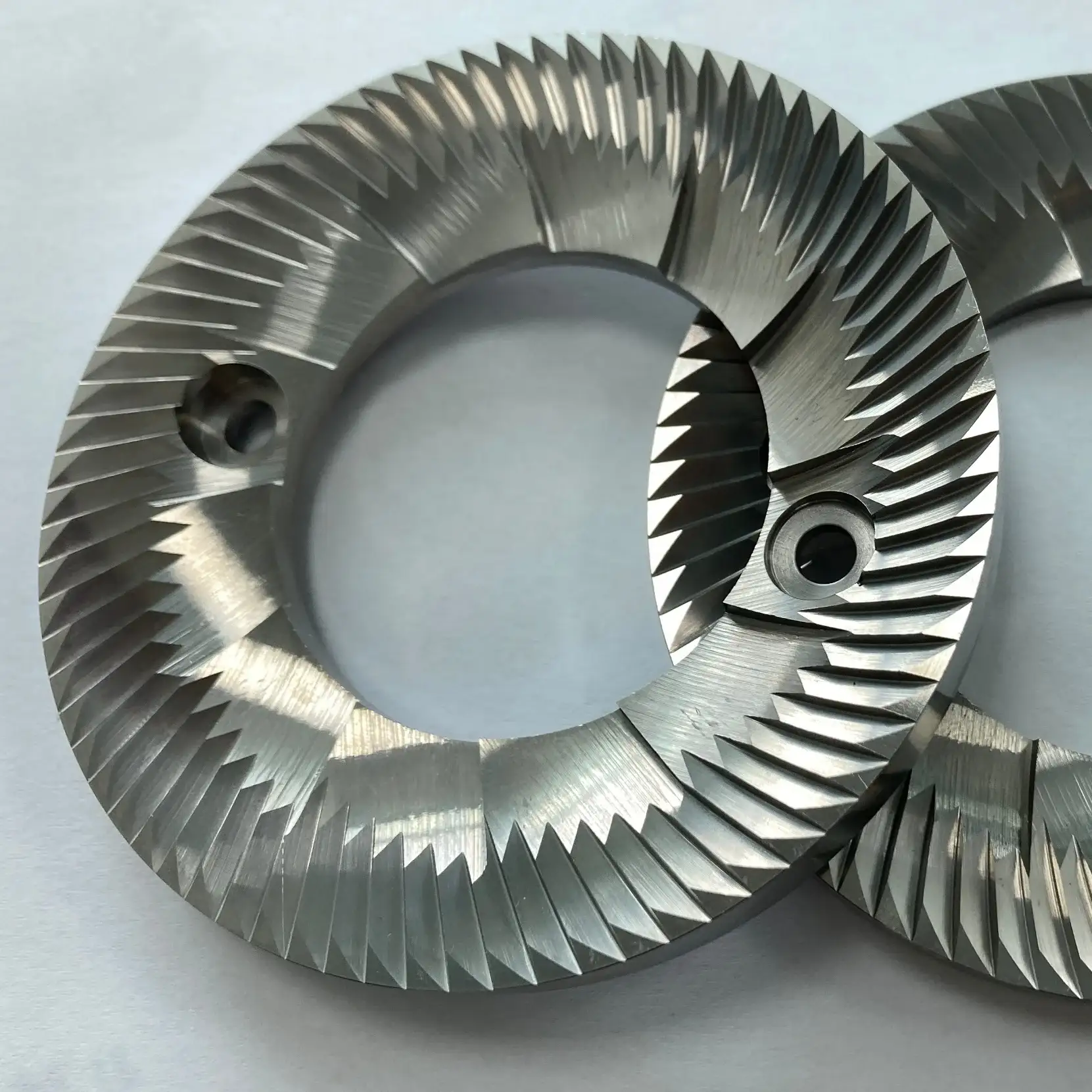 Electric Household Or Commercial 90mm Flat Wheel Burr Flat Grinder Disks Blades Burrs With Screw Holes Coffee Grinding Burr 1