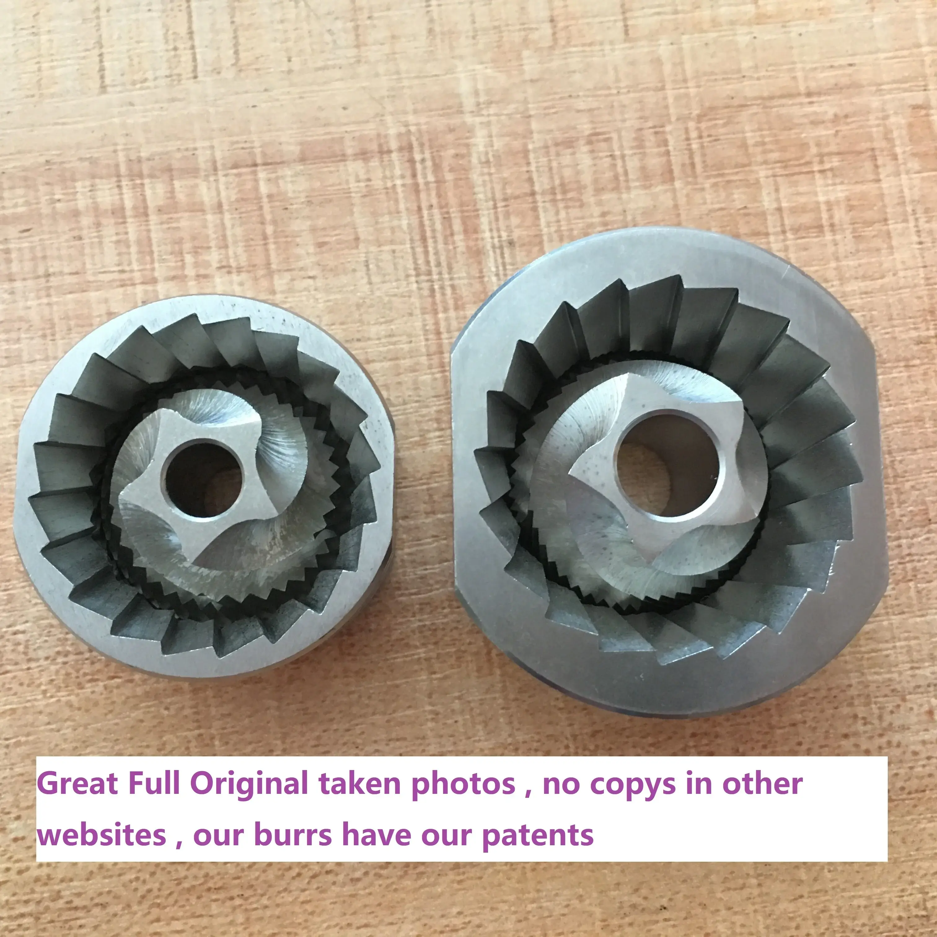 Practical 60mm Flat Burrs for Metallurgy Electroplating 5