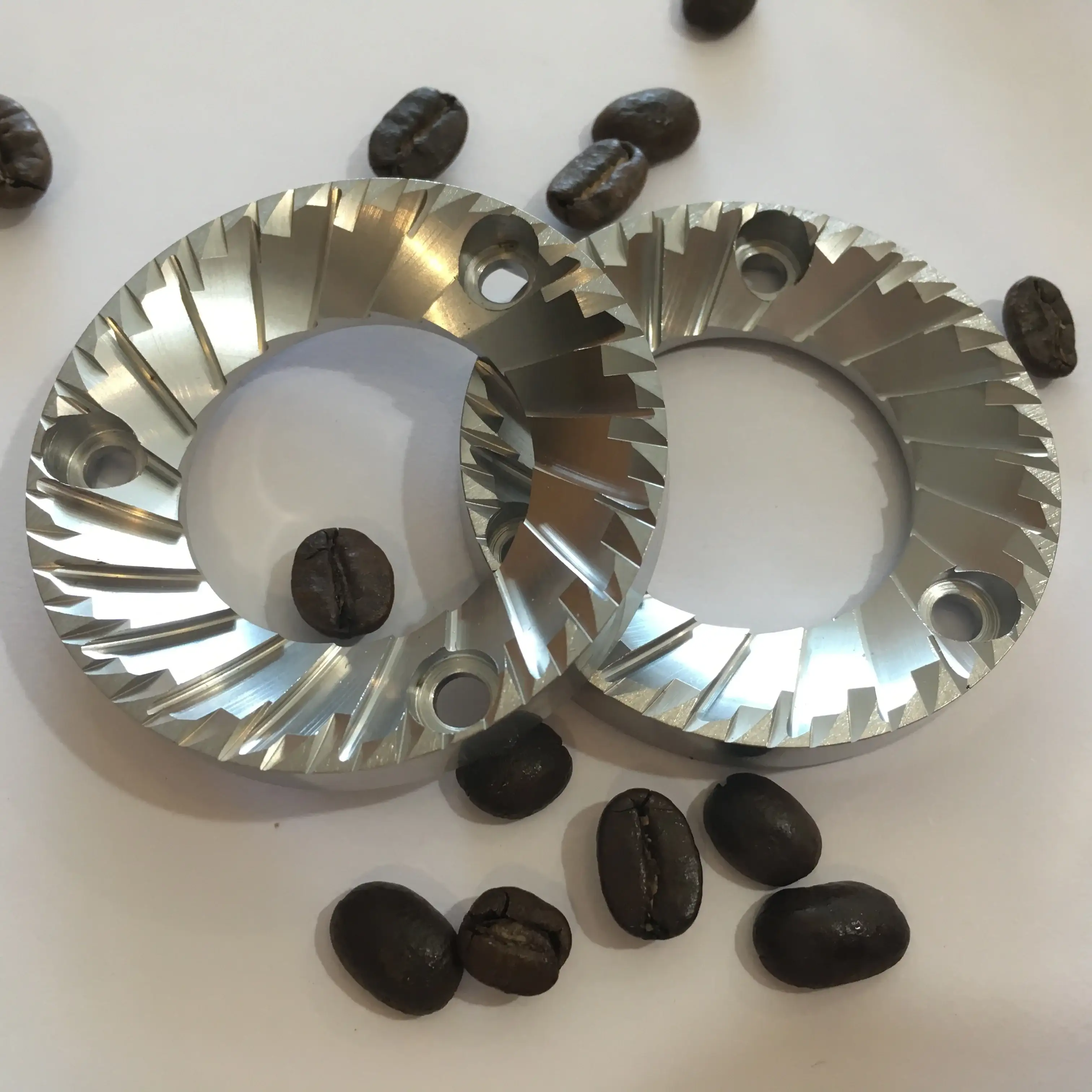 Espresso Coffee Grinder Machine The Baratza 54mm Coffee Grinder Coffee Bean Flat Wheel Grinding Blade Burr Set 1