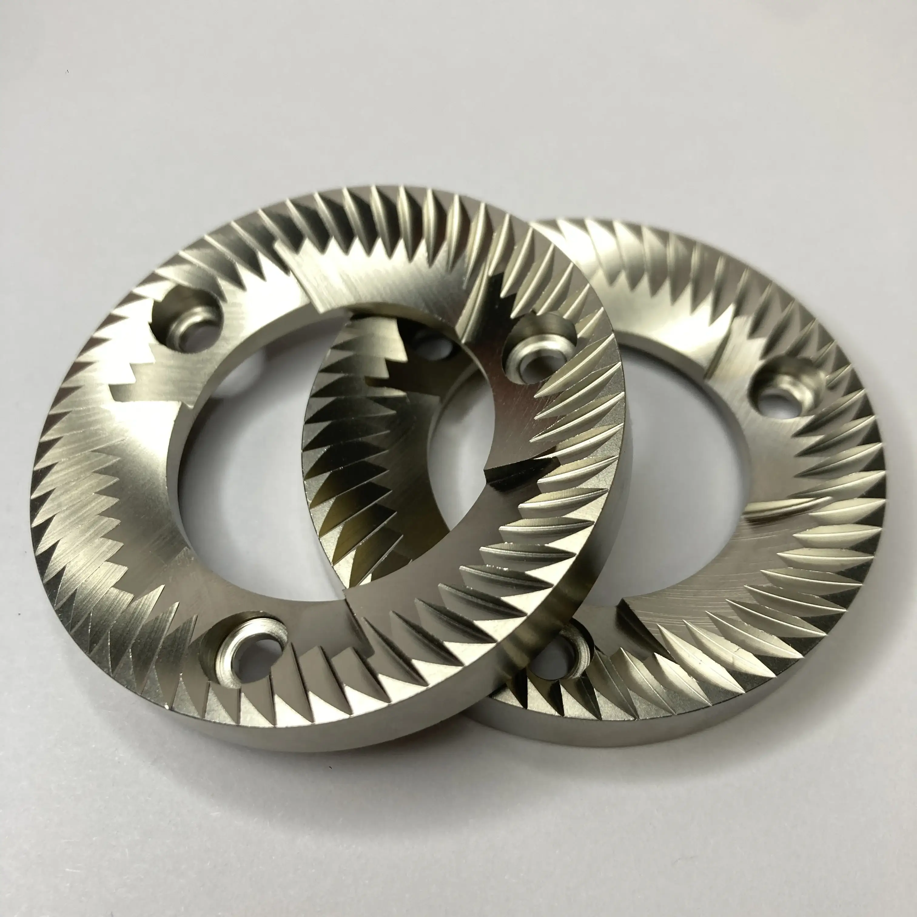 Standard Espresso Coffee 58mm Od 33mm Id Flat Wheel Burr Blade Pair Coffee Grinder Flat Burr Sets Espresso Coffee Machine Burr 1