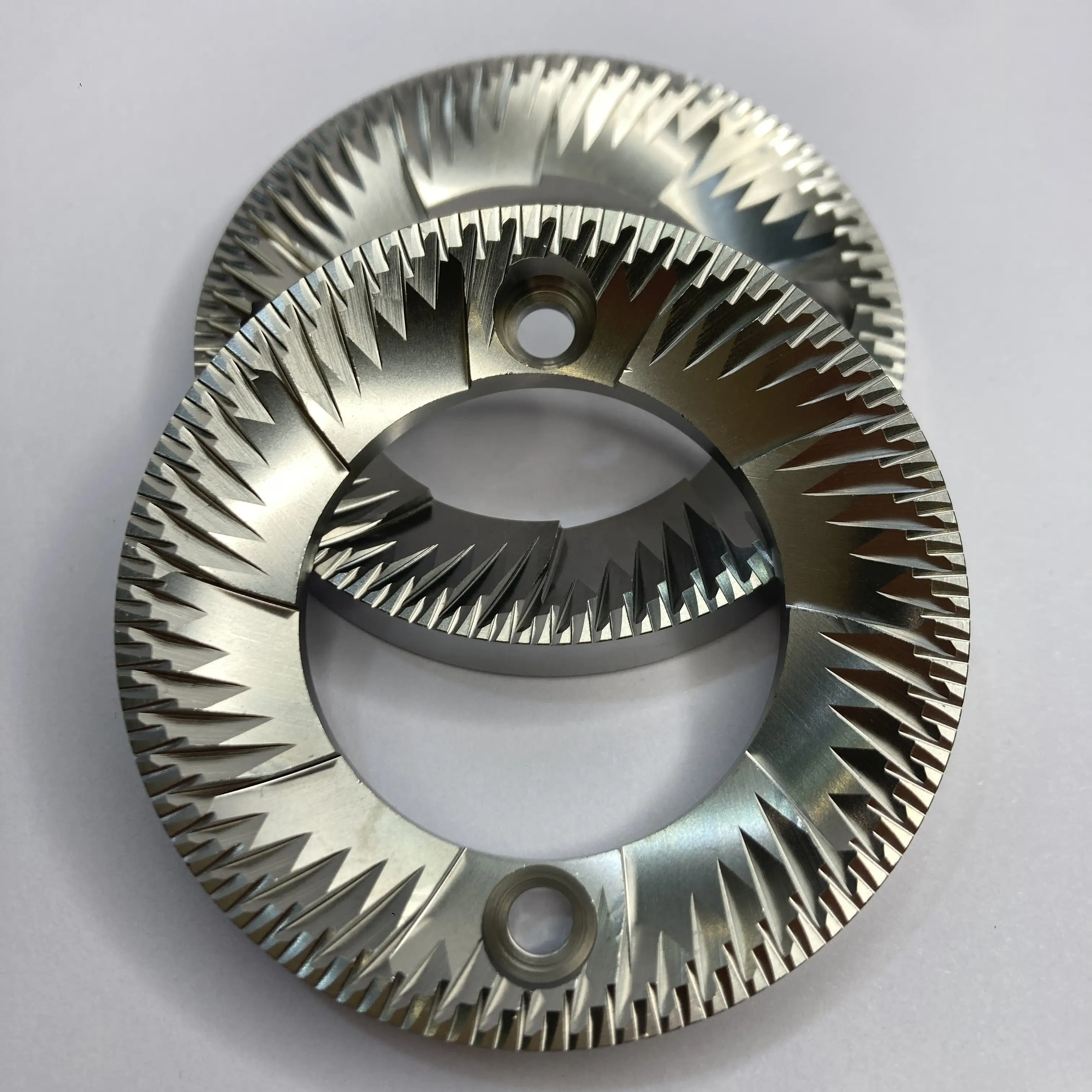 New Developed 3 Layer Tooth 59.5mm 60mm Flat Wheel Burr Set Blades For Filter Coffee Pour-over Coffee Brewiing Use 1