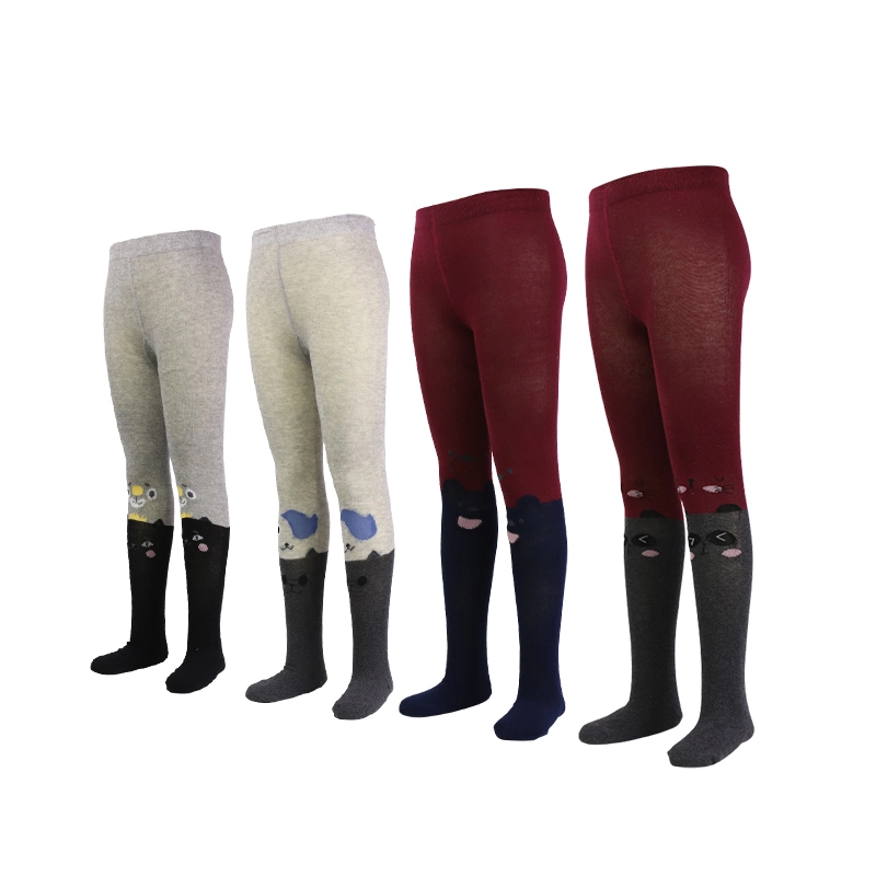 Collants pour enfants en mélange de deux fils Collants collants 1