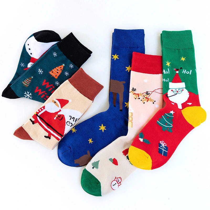 جوارب أنبوبية من القطن المضحك للجنسين من Happy Socks 1