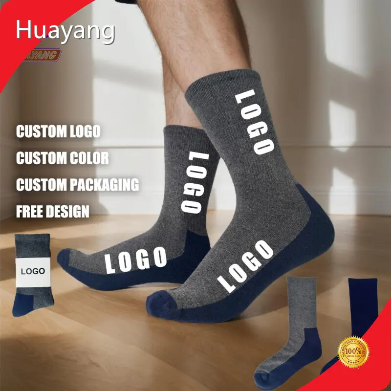Men's Knee High Athletic Socks Socks by Huayang 1