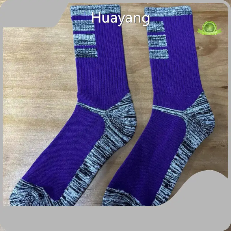Childrens White Socks Customized Logo Accept by Huayang 1