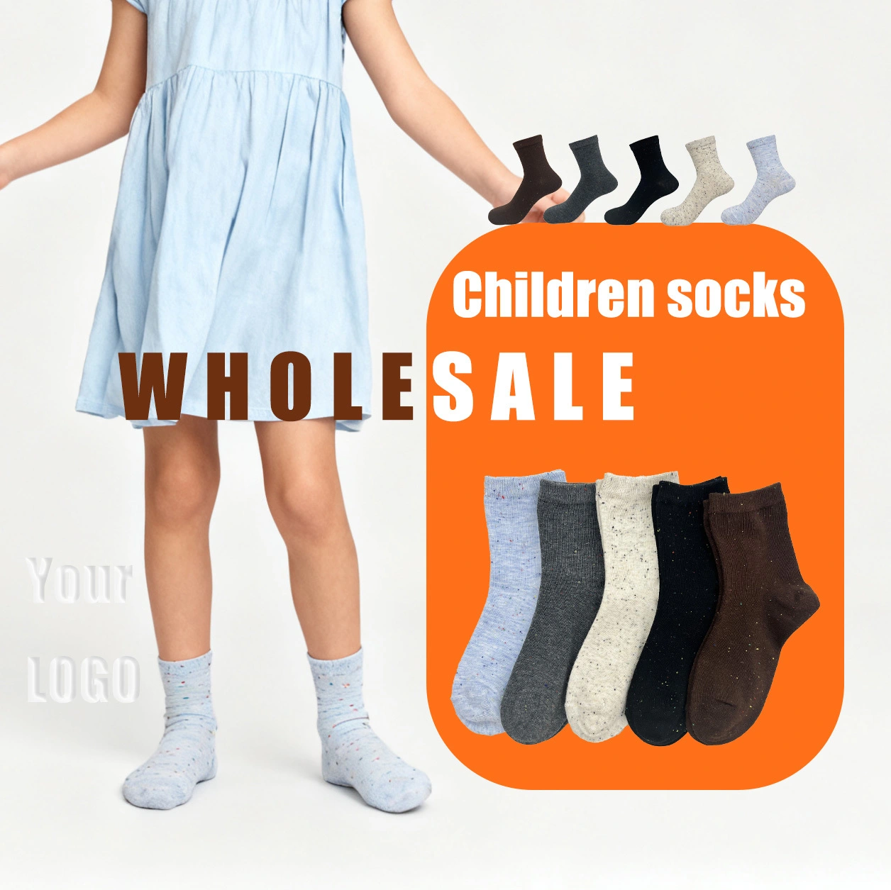 Wholesale Custom Available Children Knitting Socks Soft and Breathable for Spring Summer HYC-0119 1