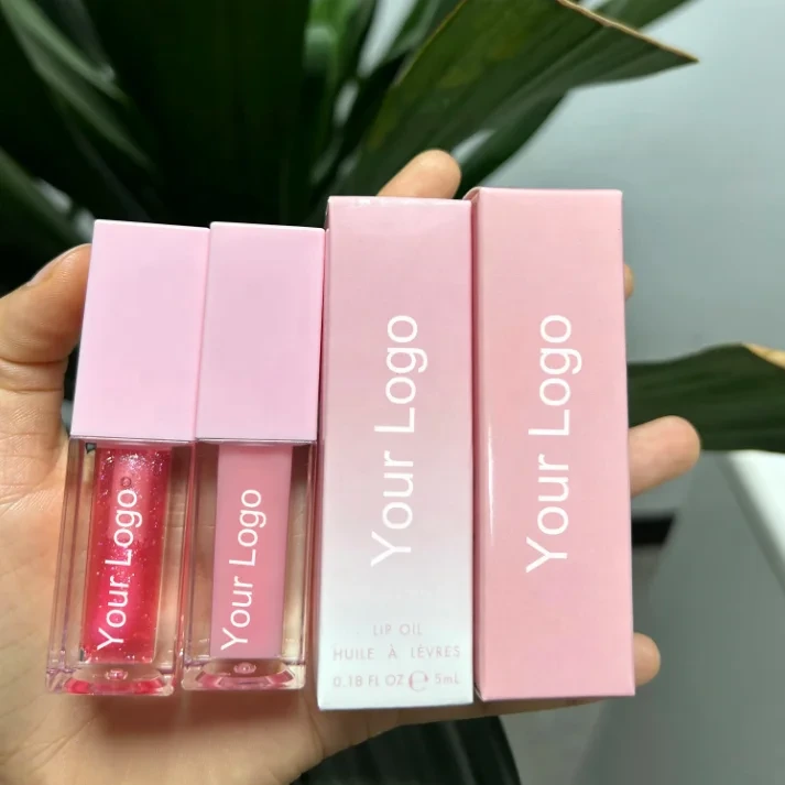 Custom My Logo Cosmetics Lip Oil Filling High Quality Lip Oil Base Make Up 1