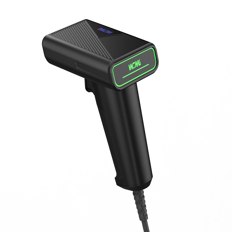 WCMI Wired Handheld Barcode Reader Android QR Code Scanner USB 1D 2D for Supermarket, warehouse 1