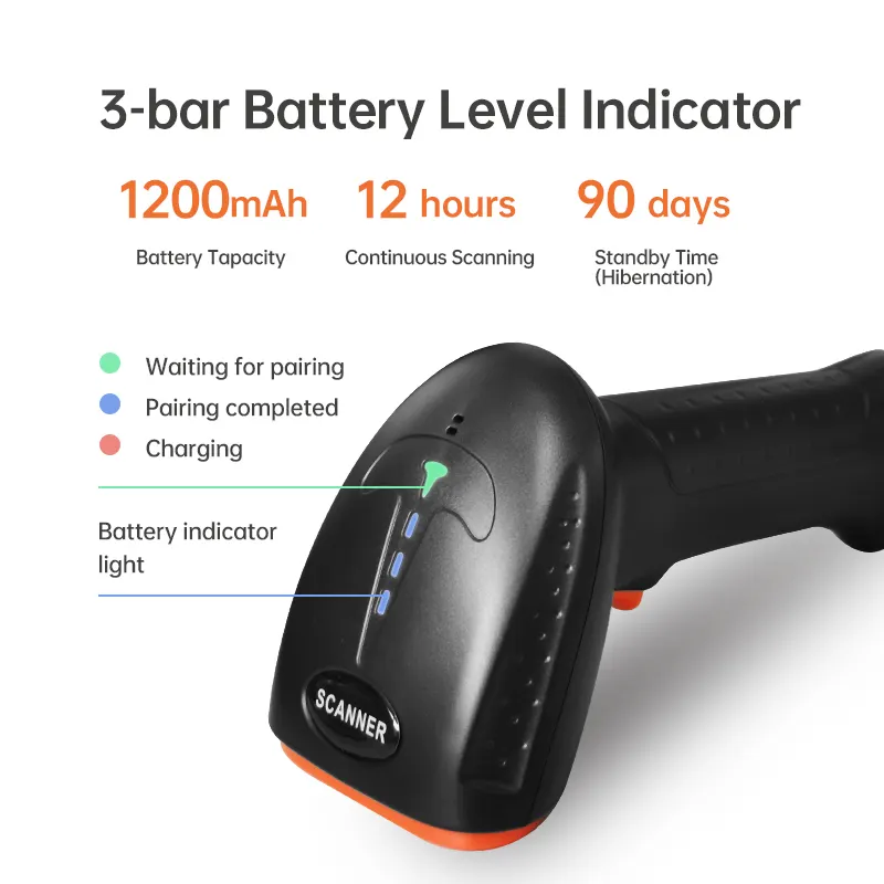 Wireless Qr Barcode Scanner Products Wholesale - MCMI 3