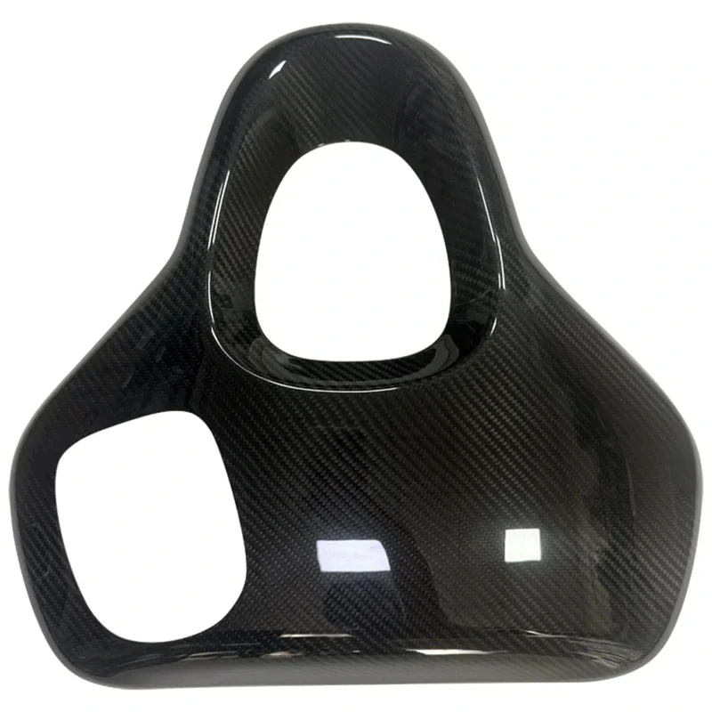 Couverture arrière de siège GP JCW en Fiber de carbone véritable de haute qualité, Style forgé en sergé 3K pour pièces Mini Cooper 1