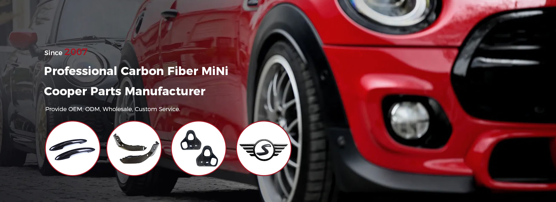Carbon Faser Mini Cooper Teile Banner 图