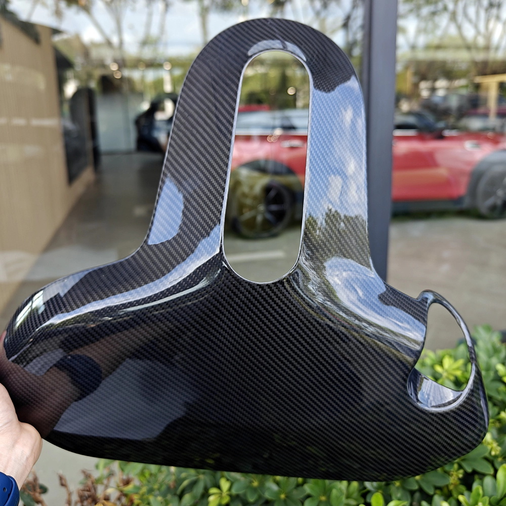 High Quality Real Genuine Carbon Fiber Material GP JCW Seat Back Cover 3K Twill Forged Style For Mini Cooper Parts F66 Only 1