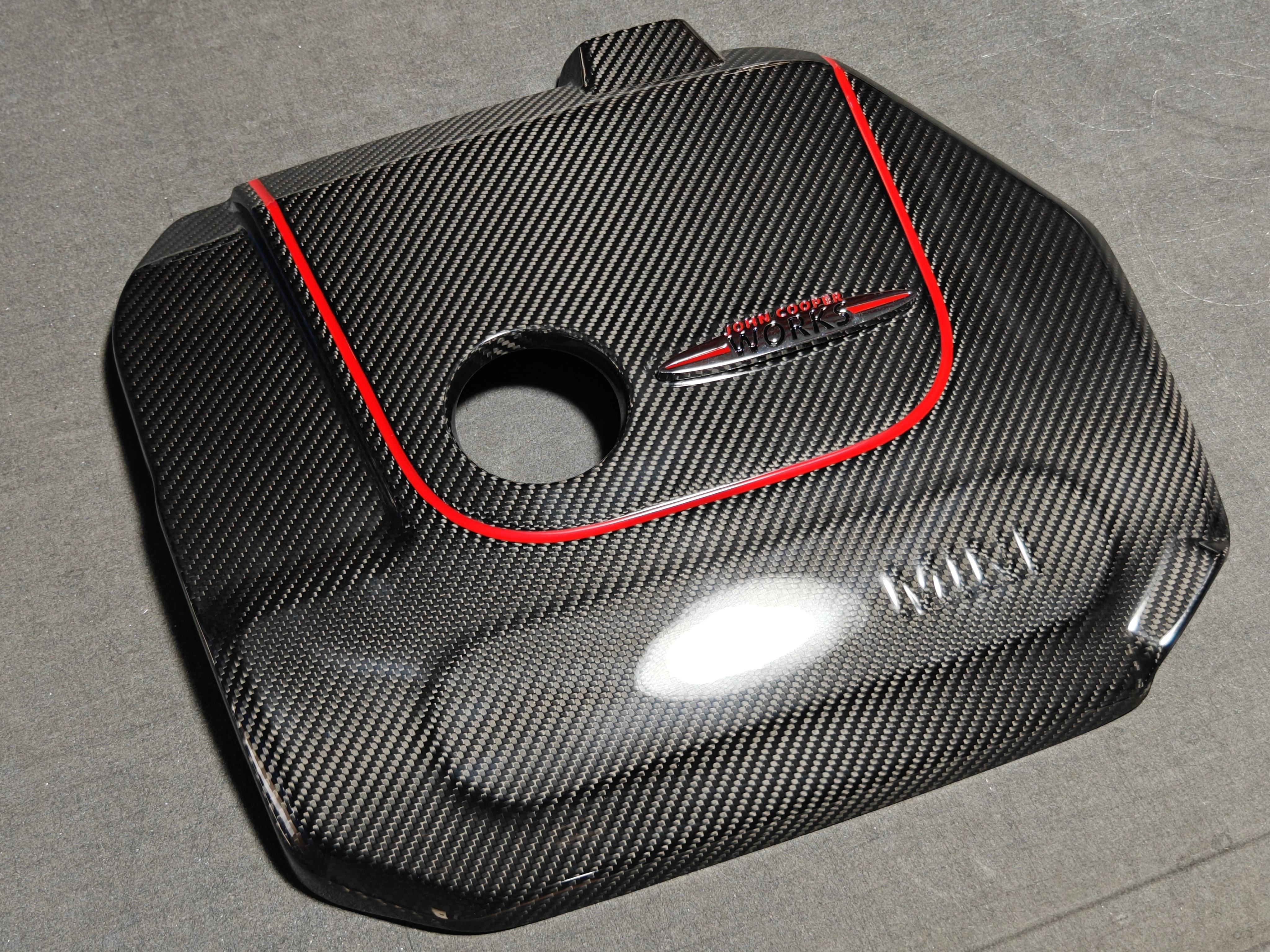 Brand New Premium 3K Glossy Twill Carbon Fiber Engine Bonnet For BMW Mini Cooper JCW Models 1
