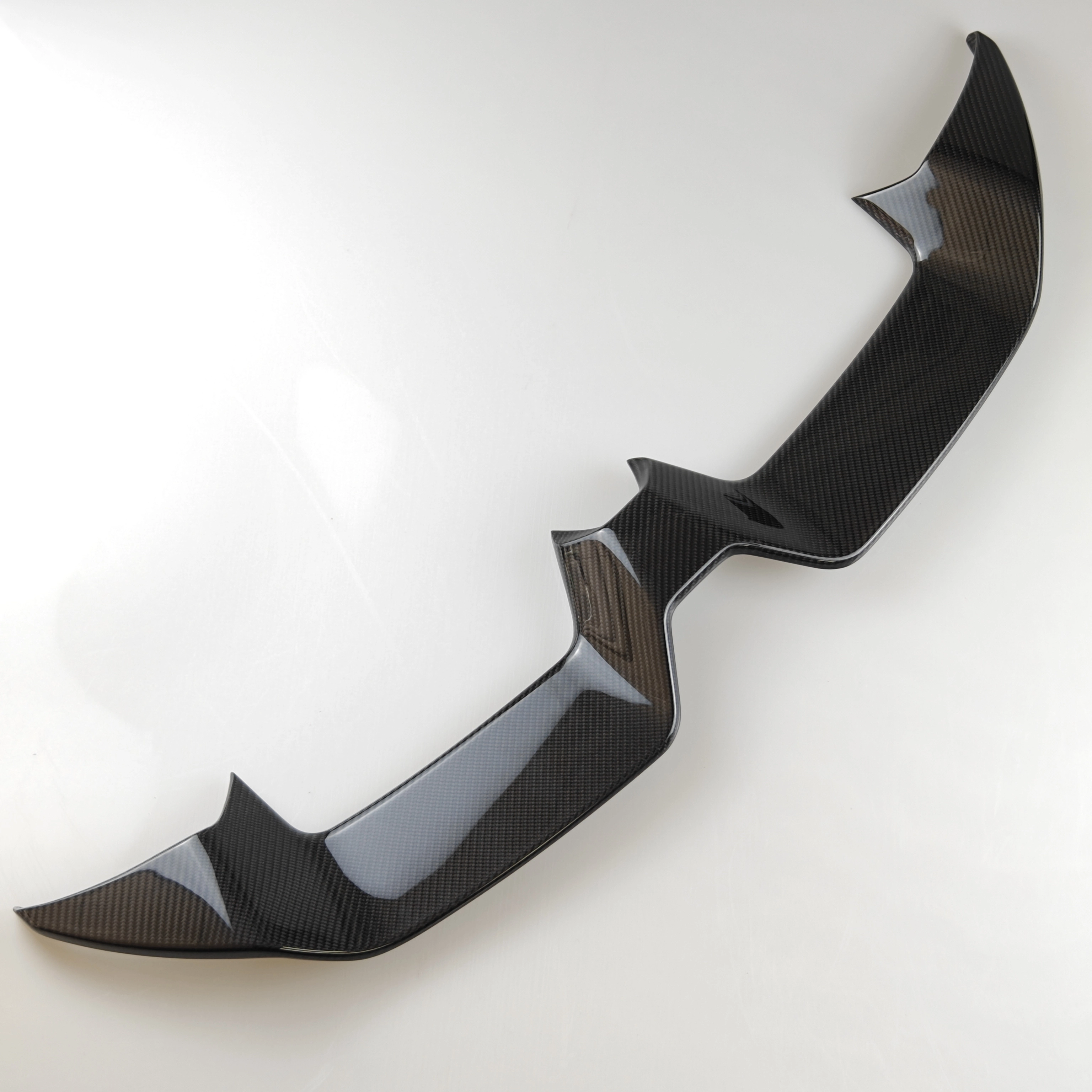 High Quality 3K Glossy Twill Carbon Fiber Exterior Rear Spoiler for BMW Mini Cooper F66 Models 1