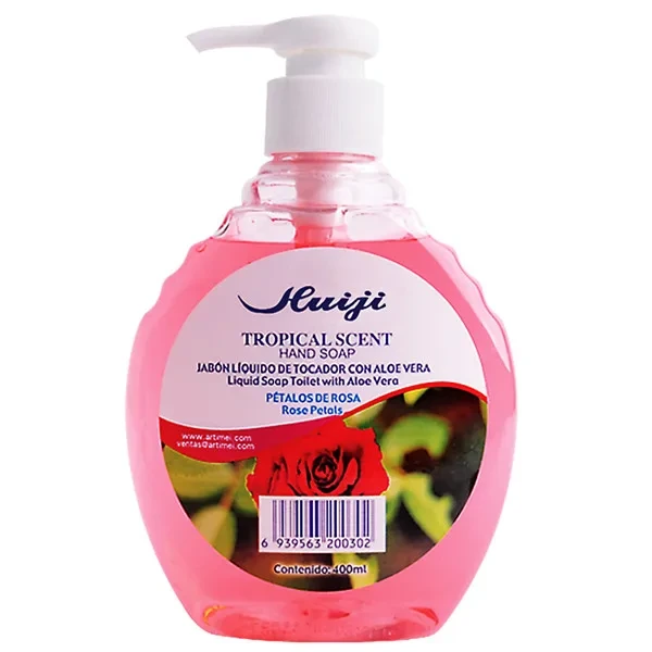 Organic Rose Fragrance Liquid Hand Wash Soap 400ml 1