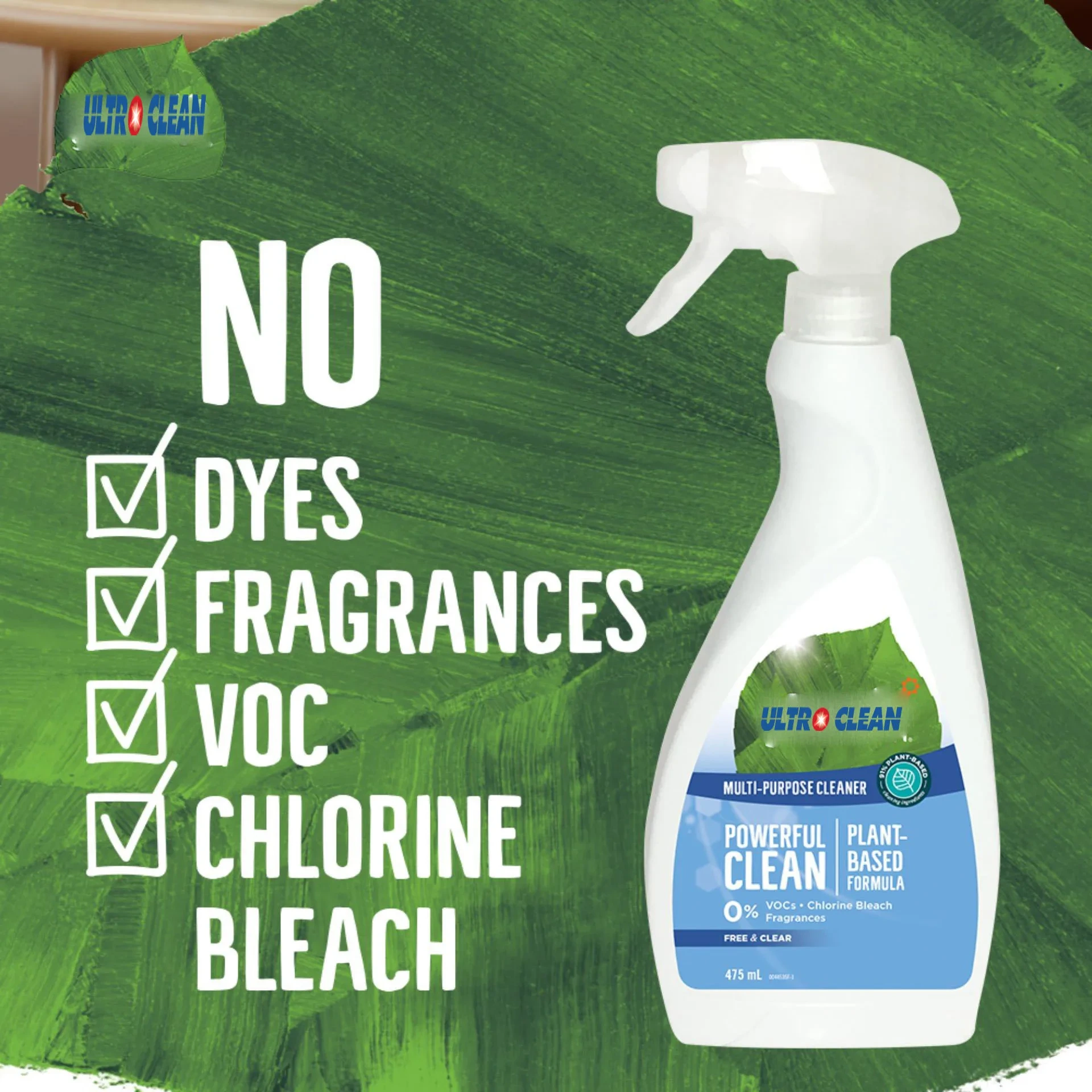 475ml General Bathroom Non Amonium Oem Method Epa Glas All Purpose Household Cleaner 1