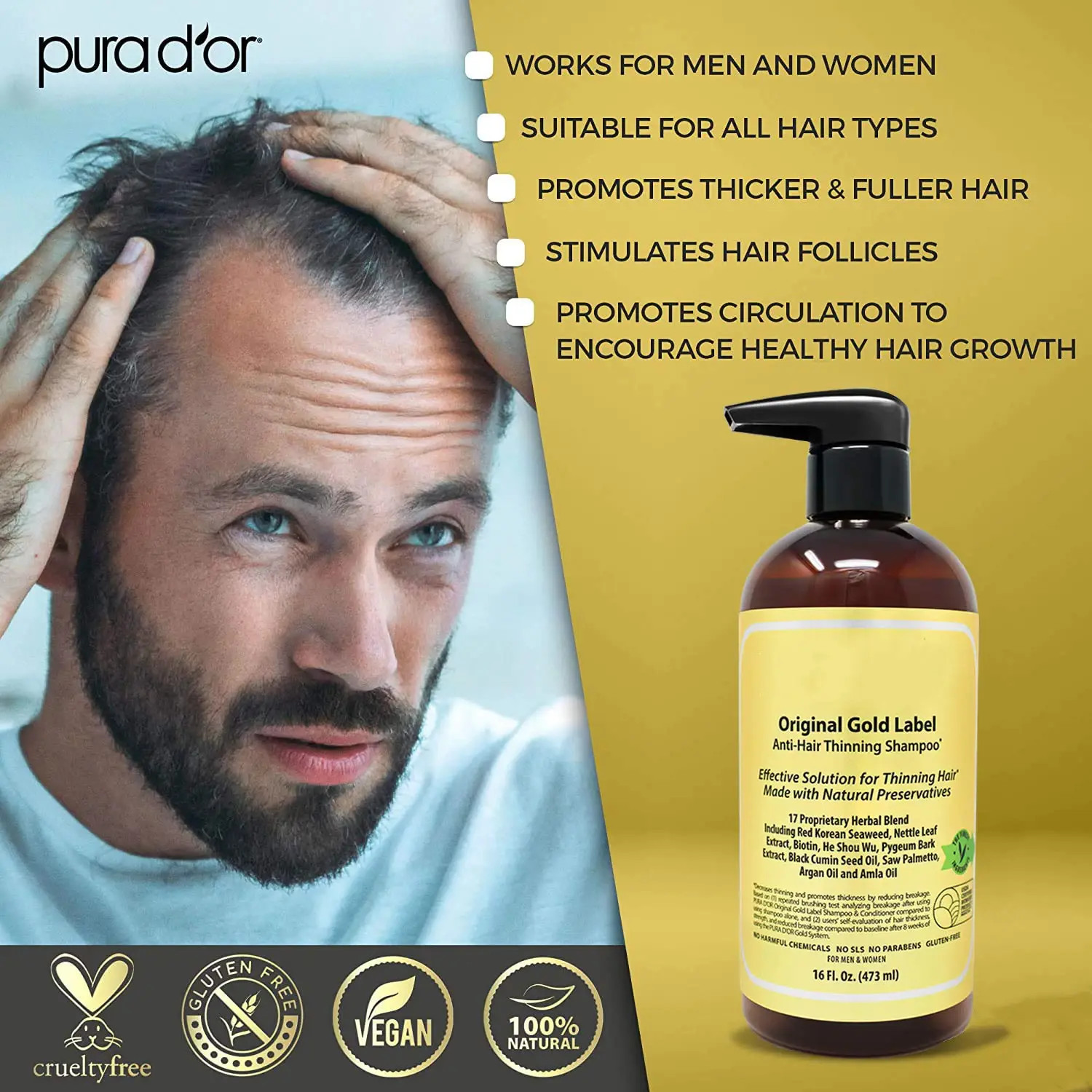 Natural Shampoo Brand Body Care Products Wholesale - HuiJi 2