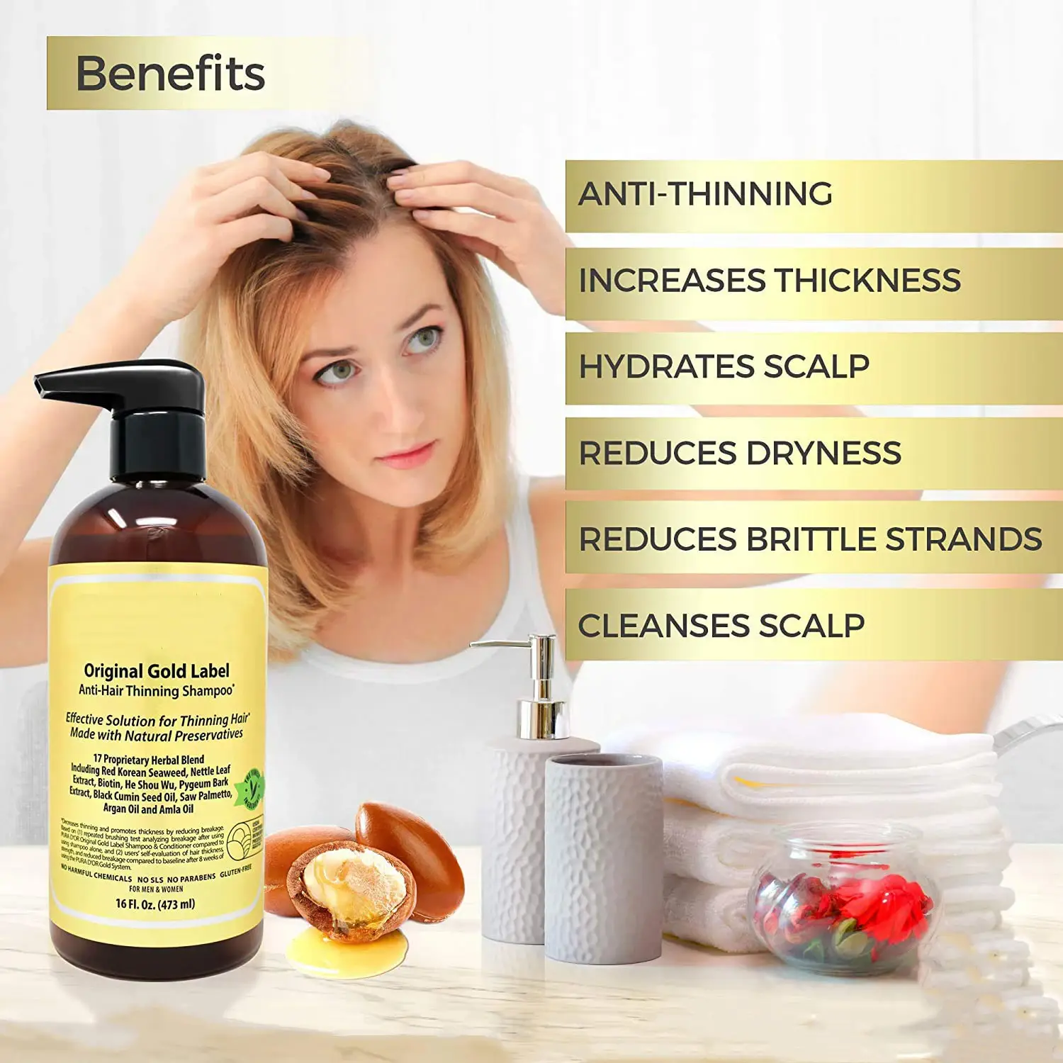Natural Shampoo Brand Body Care Products Wholesale - HuiJi 3