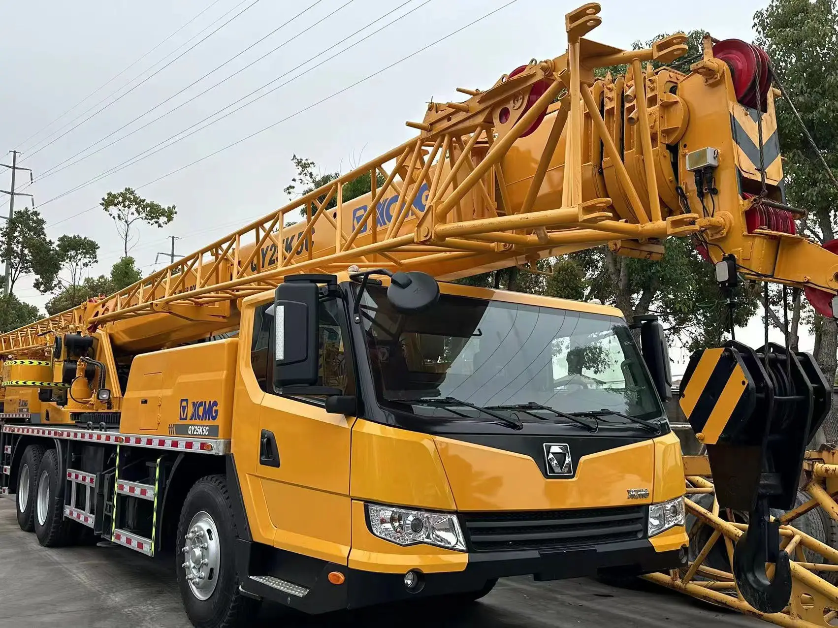 Equipo de construcción pesado usado Chidi Trade QY25K5Corder ahora 3