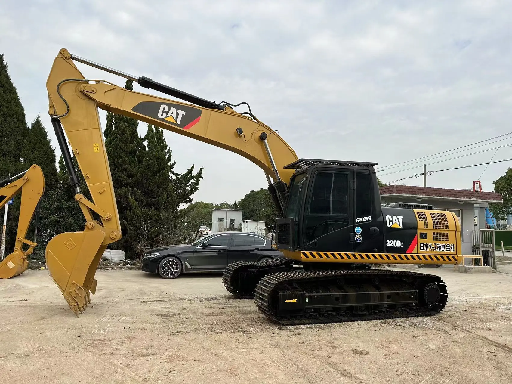 Pelle hydraulique sur chenilles CAT 320D2 2017, 20 tonnes, fabriquée au Japon, moteur Caterpillar original de 110kw 1