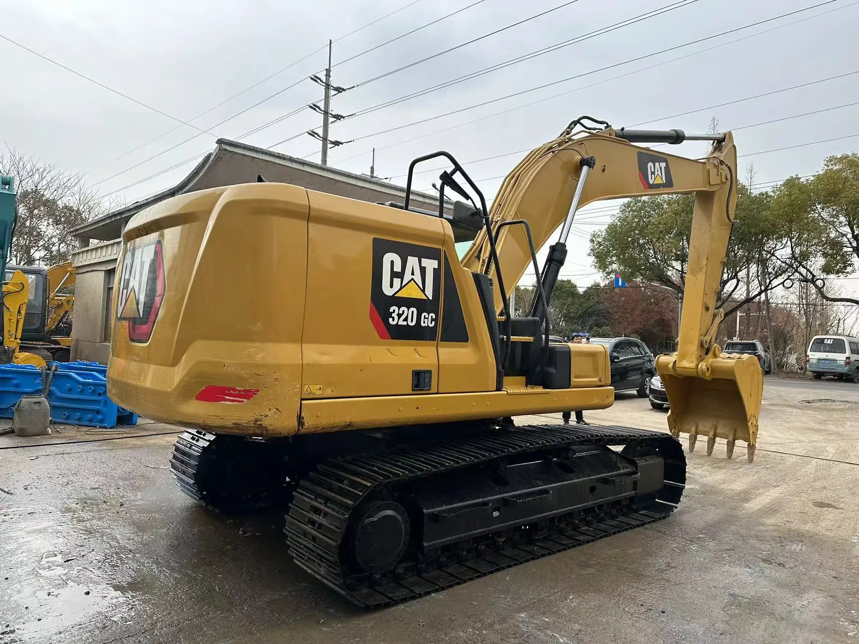 2019 Escavatore cingolato CAT 320GC 20 tonnellate per movimento terra idraulico 1