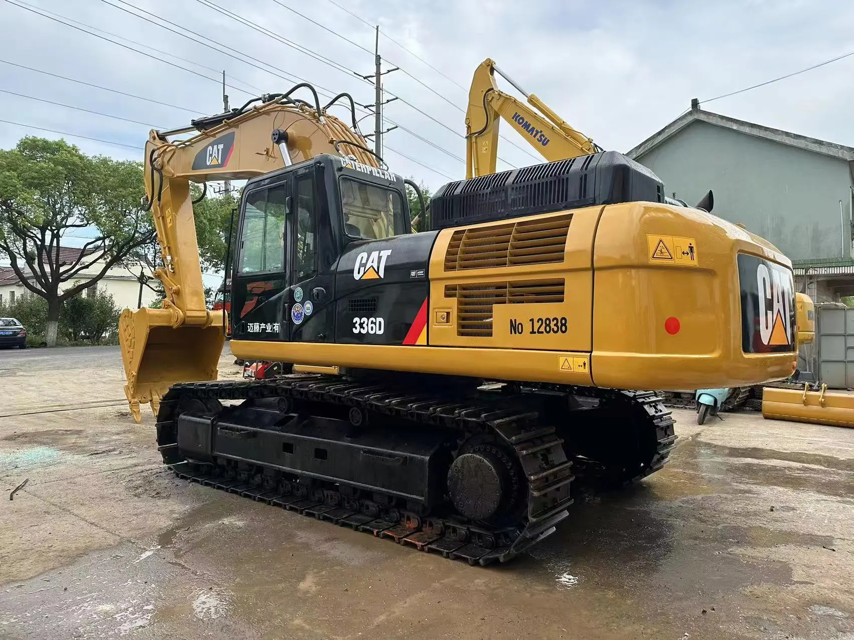 Excavatrice hydraulique sur chenilles 2018 CAT 336D2 3306 36T 200Kw 1