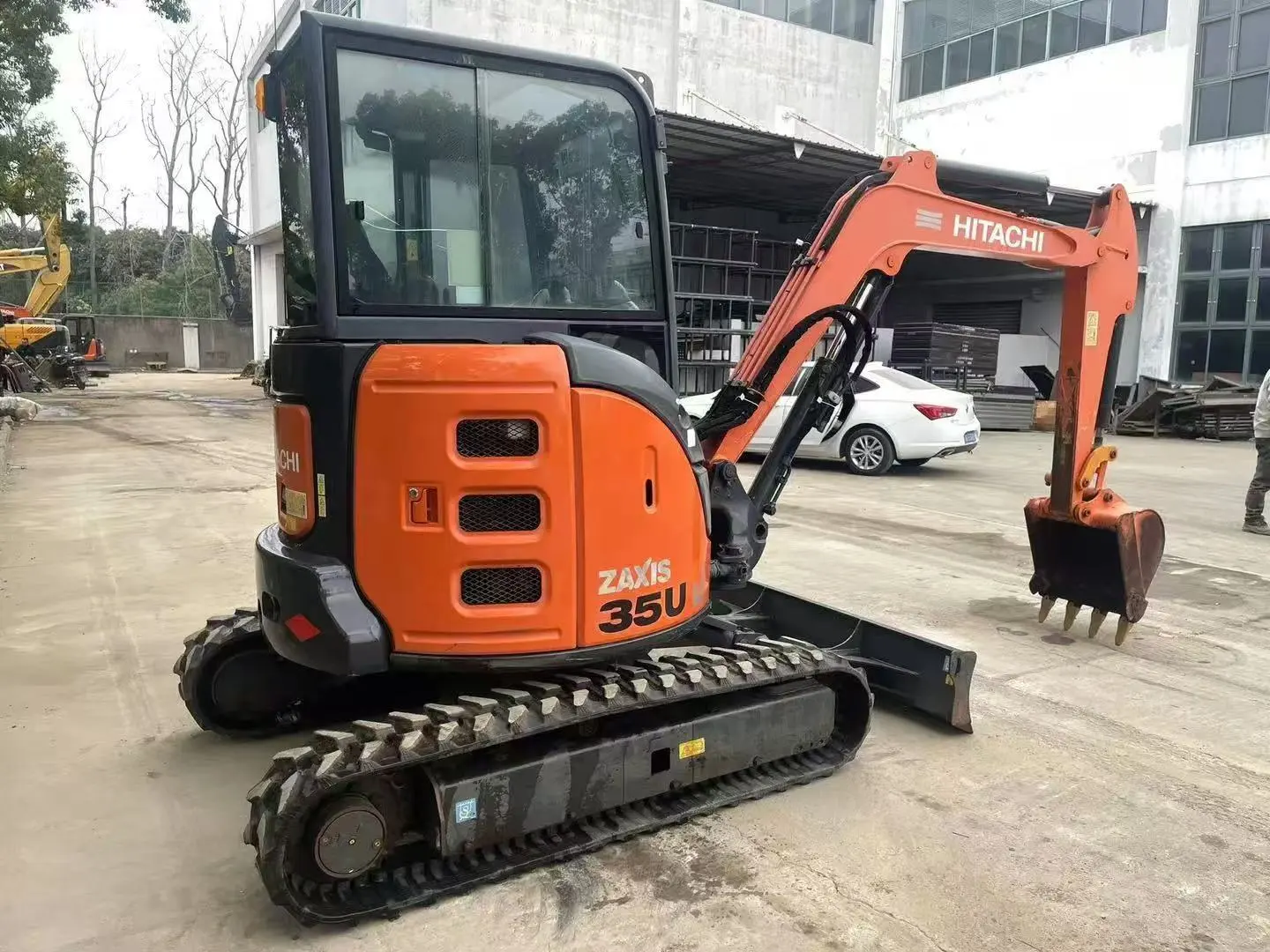 2020 Hitachi zx35U ZX30U mini excavator digger Japan original rubber tracks 1