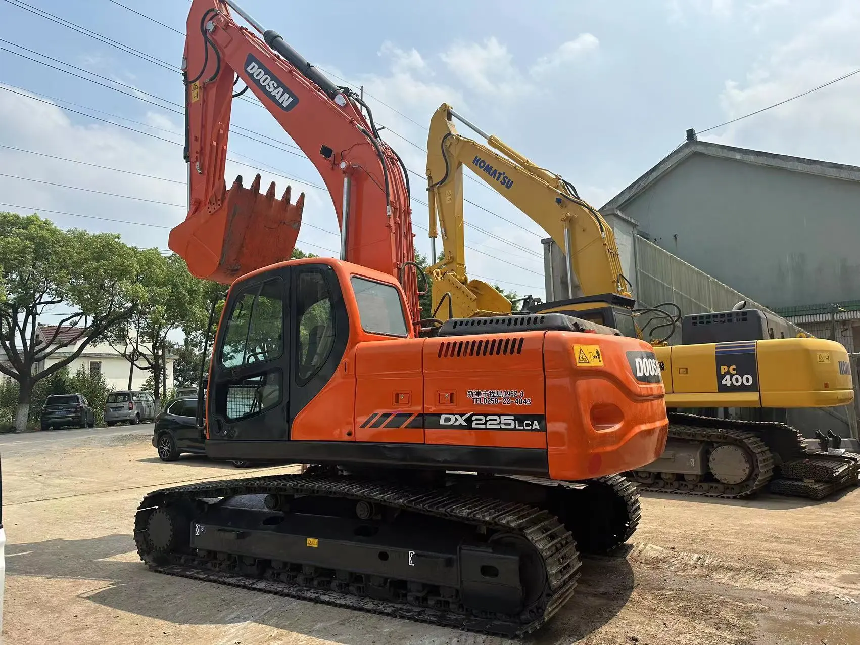2019 DOOSAN DX225LC CRAWLER excavateur Hydraulic Digger fabriqué en Corée 1
